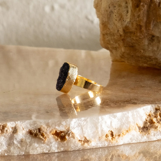 CALIDA STONE ADJUSTABLE RING