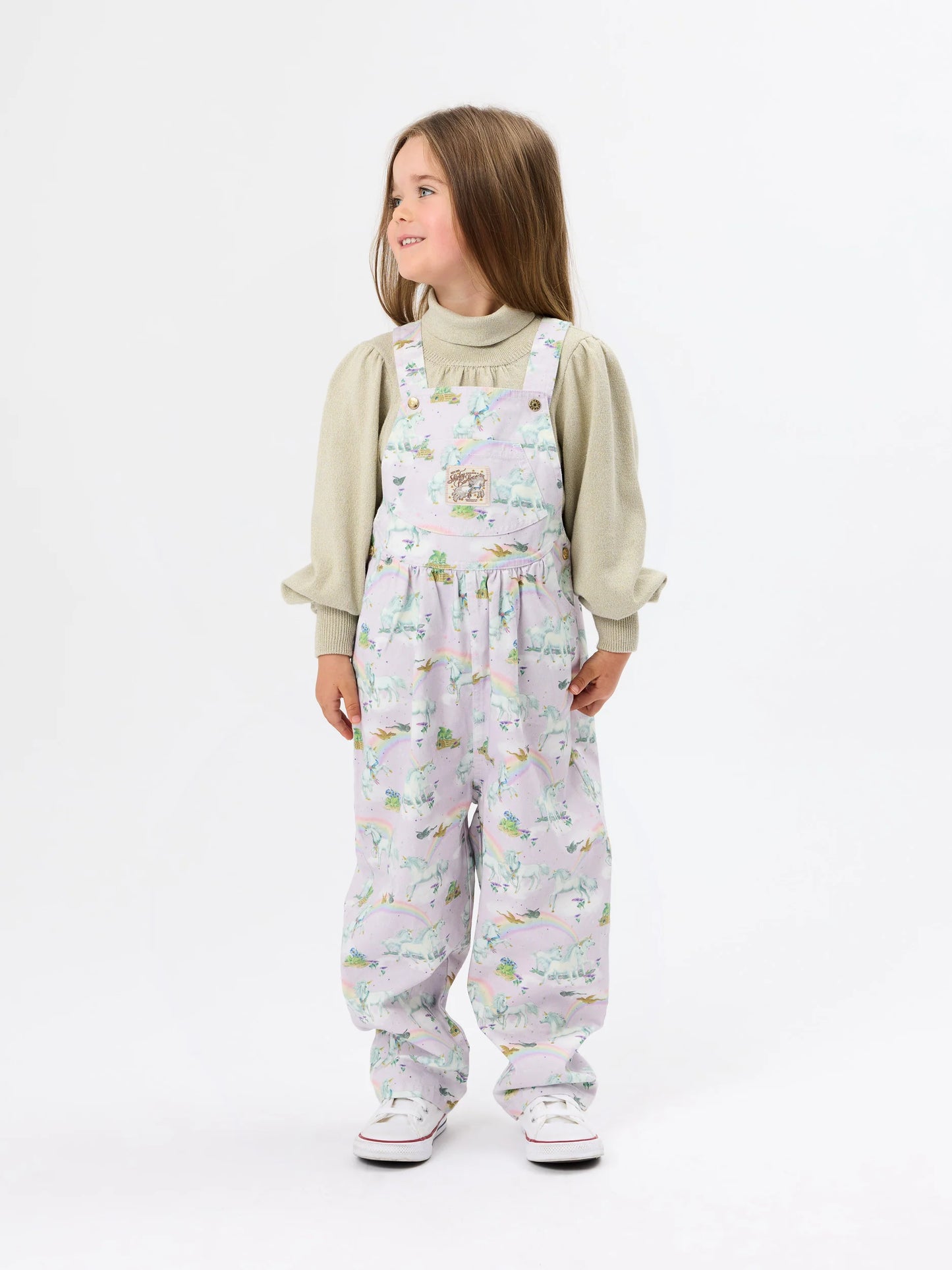 Shirley Barber Unicorn Overalls