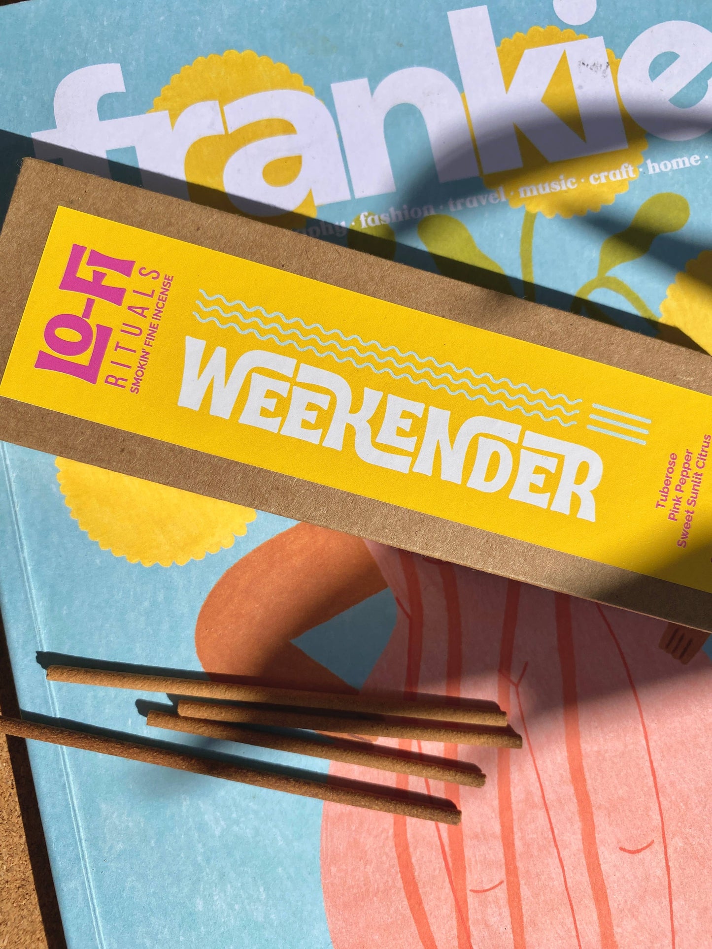 WEEKENDER | Incense | Sunlit Citrus, Pink Pepper, Tuberose