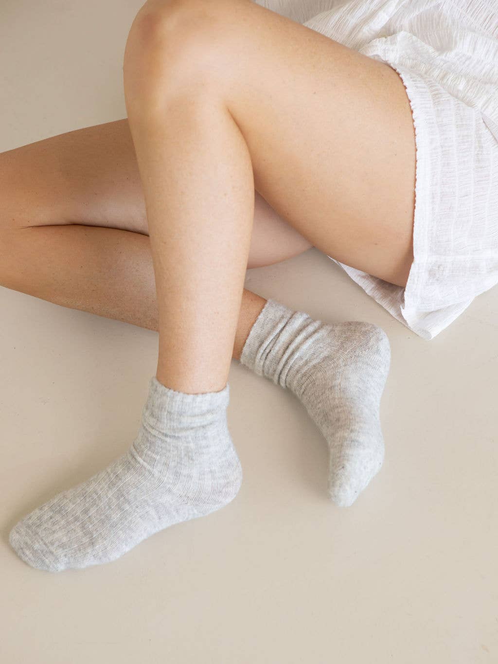 The Comfiest Socks - Light Grey