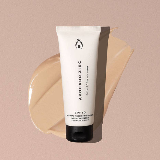SPF 50 Natural Tinted Moisturiser: Light-Medium