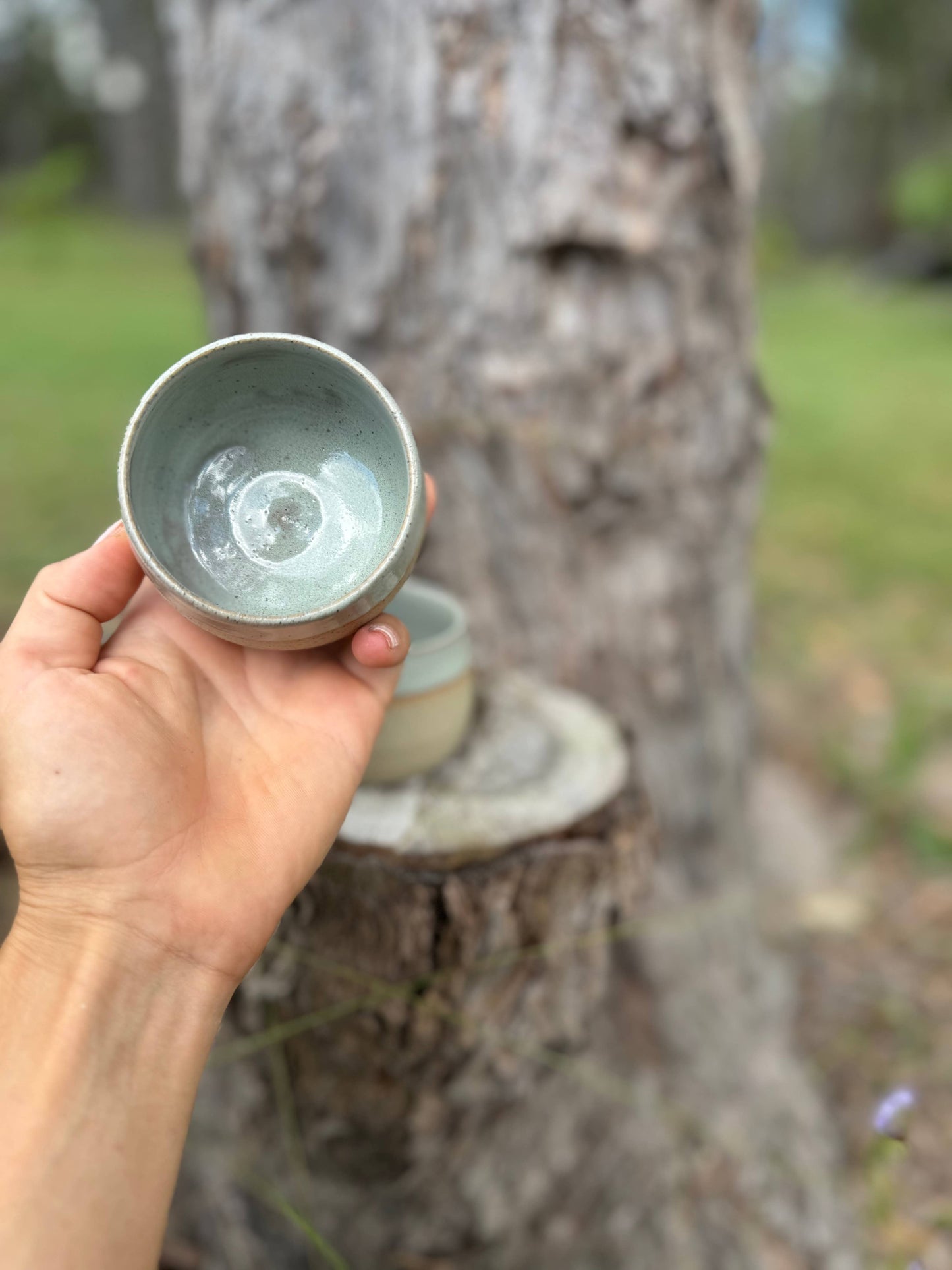 Mini hug mug in grey