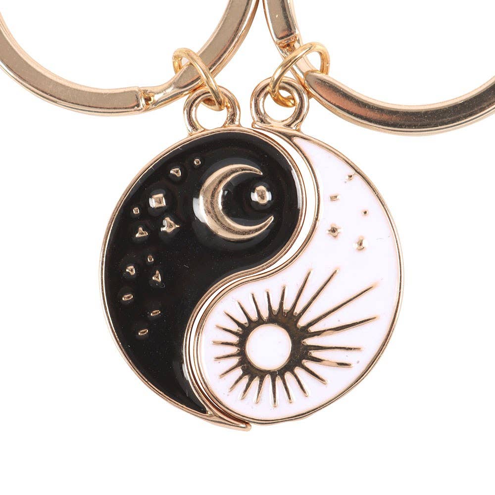 Yin Yang Best Friend Keyrings