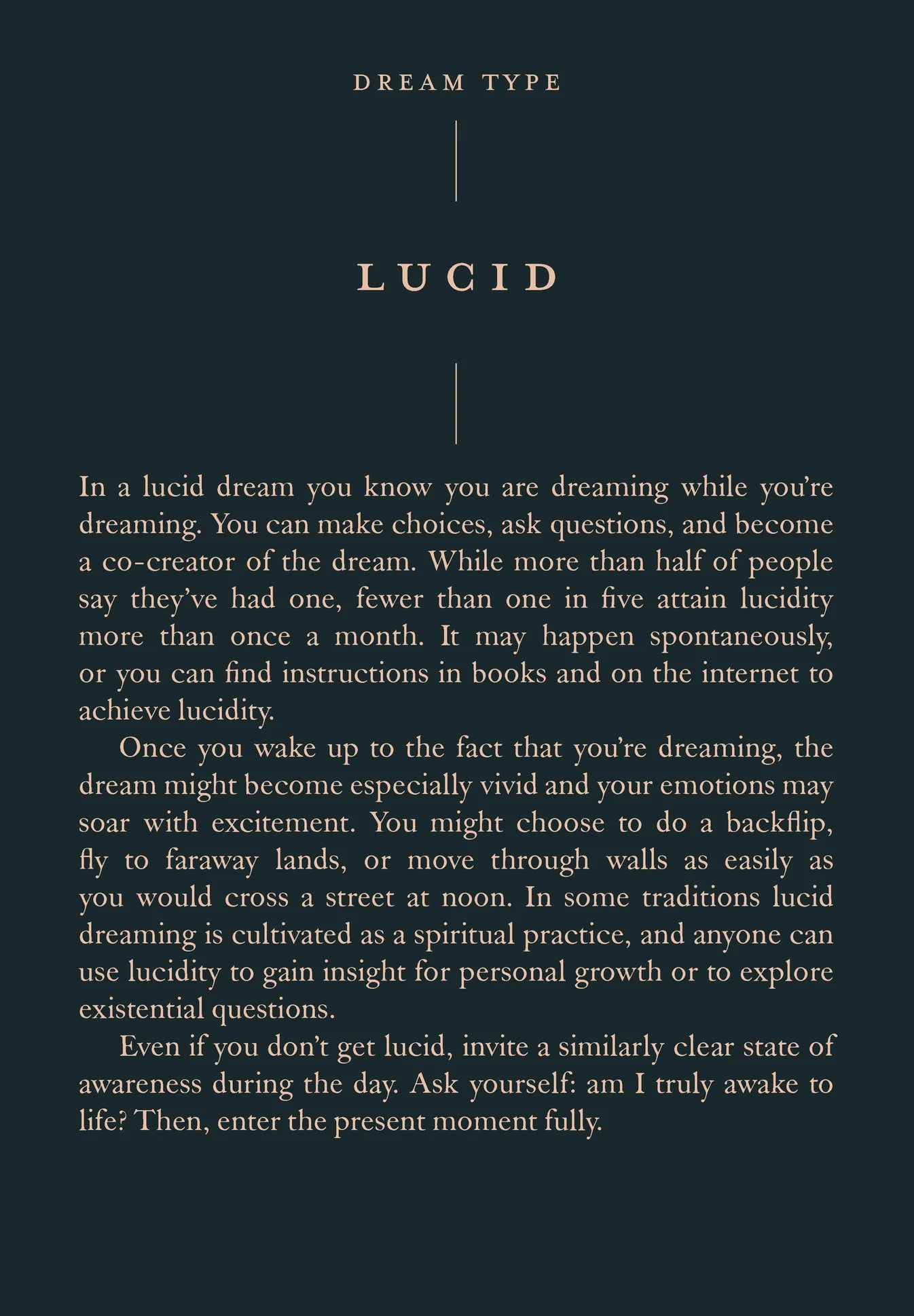 Little Deck of Dreams