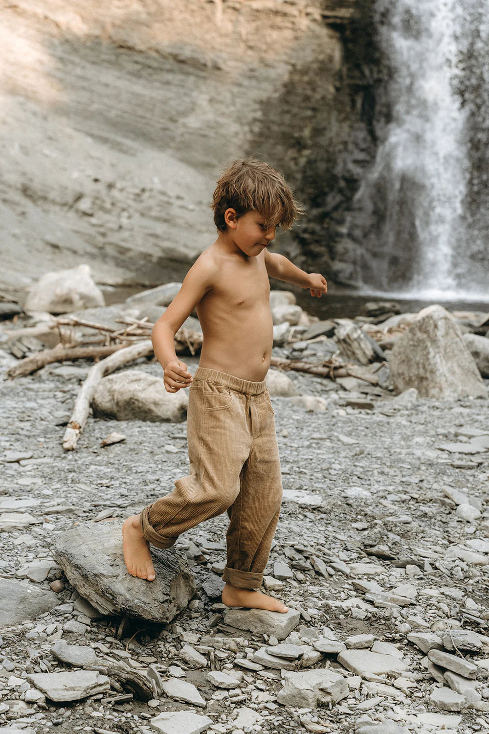 Dayton Brown Cord Pants Kids