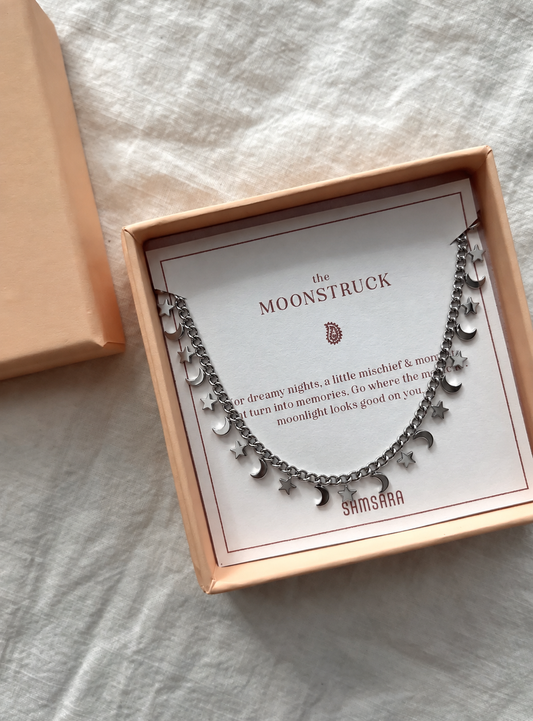 Moonstruck Necklace - Silver