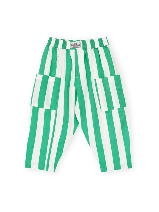 Happy Stripe Lightweight Kit Pocket Pant