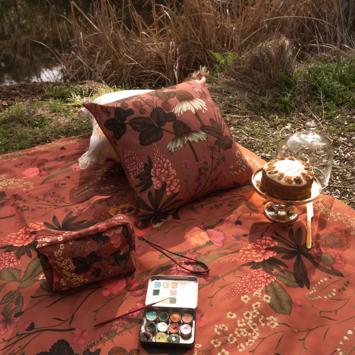 Flourish Sienna Cushion