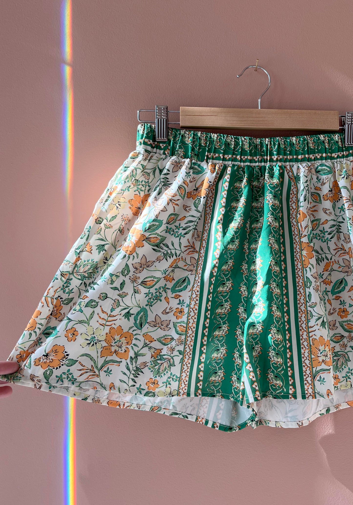 RENEW | Paisley Mini Shorts
