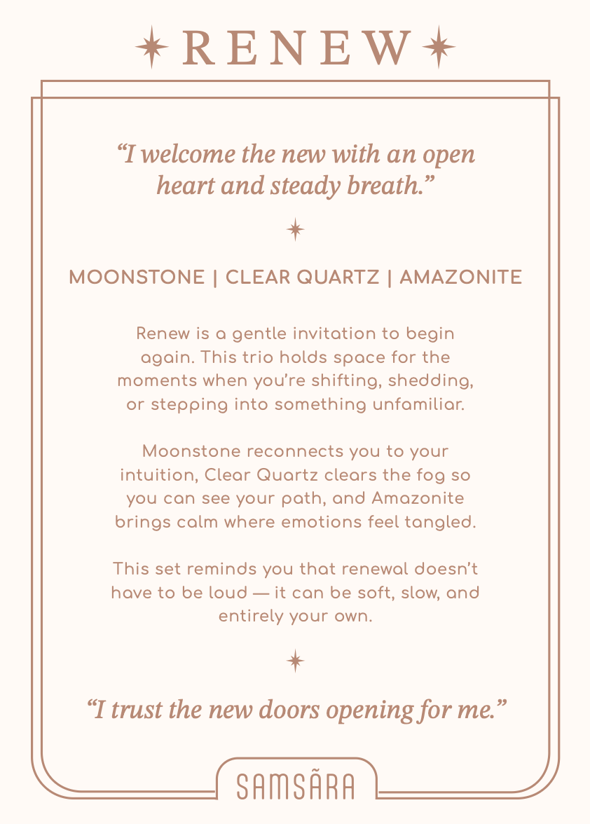 Crystal Soul Set - Renew