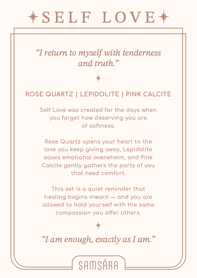 Crystal Soul Set - Self Love
