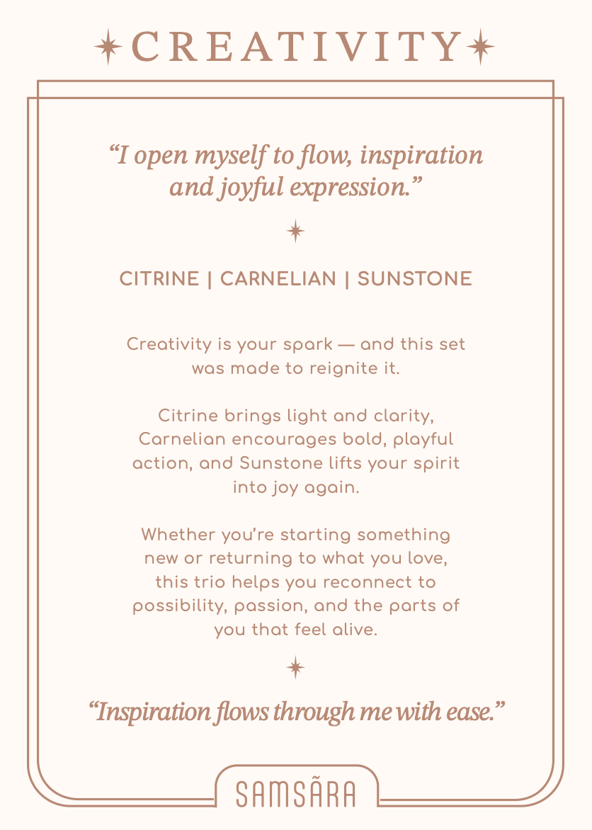 Crystal Soul Set - Creativity