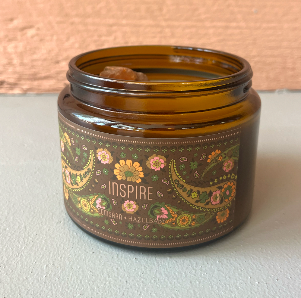 Inspire | Crystal Infused Candle