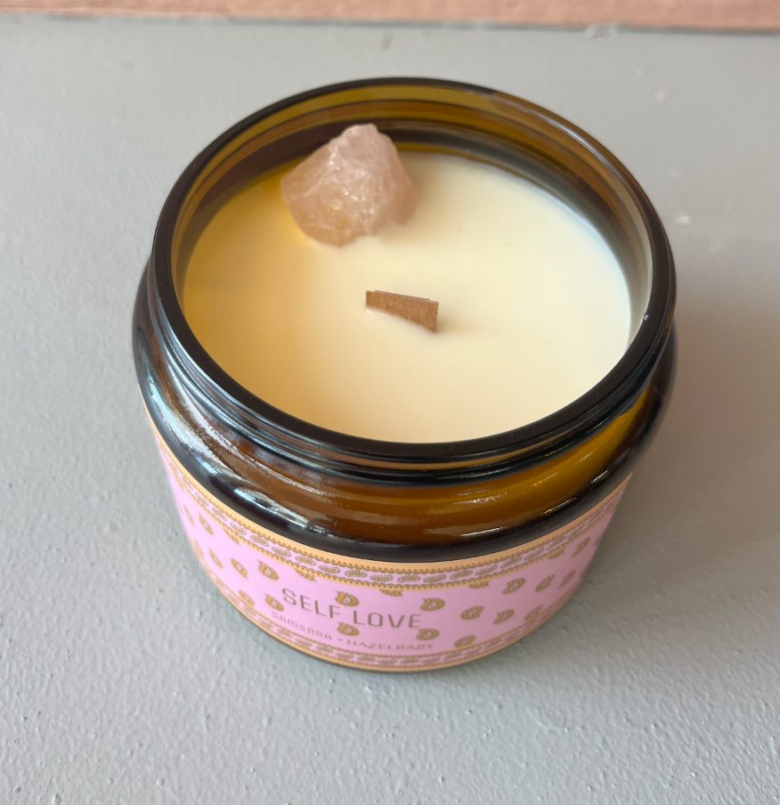 Self Love | Crystal Infused Candle