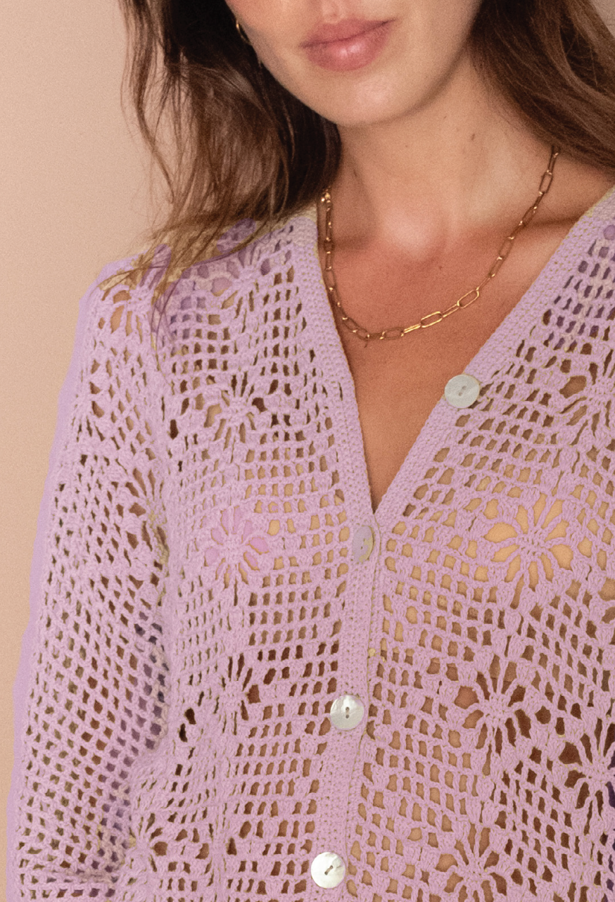 October - Maggie Crochet Shirt