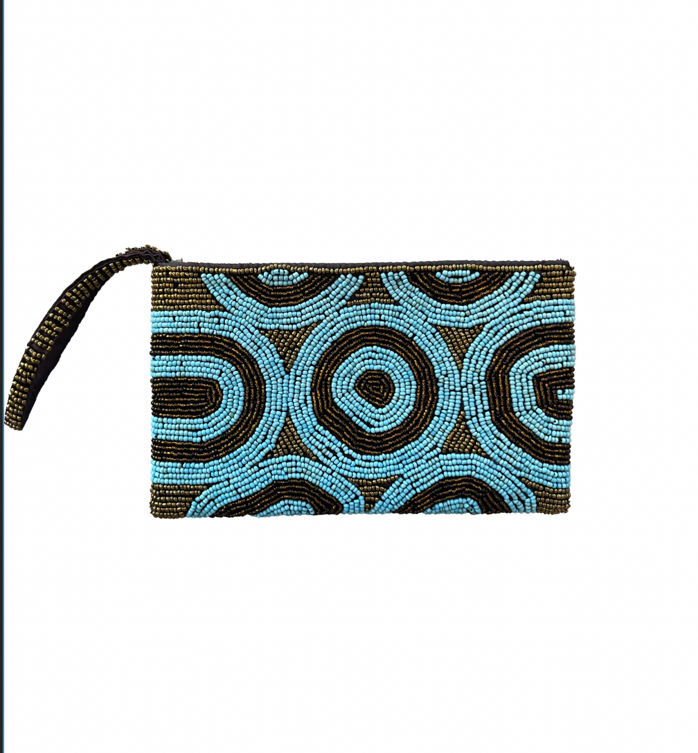 Solana Beaded Clutch