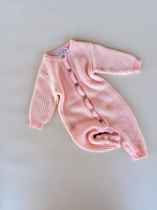 Chunky Full Romper - Sweetpea