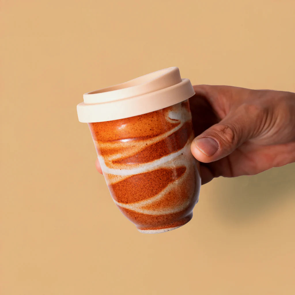 The Shino-Yaki Reusable Coffee Mug