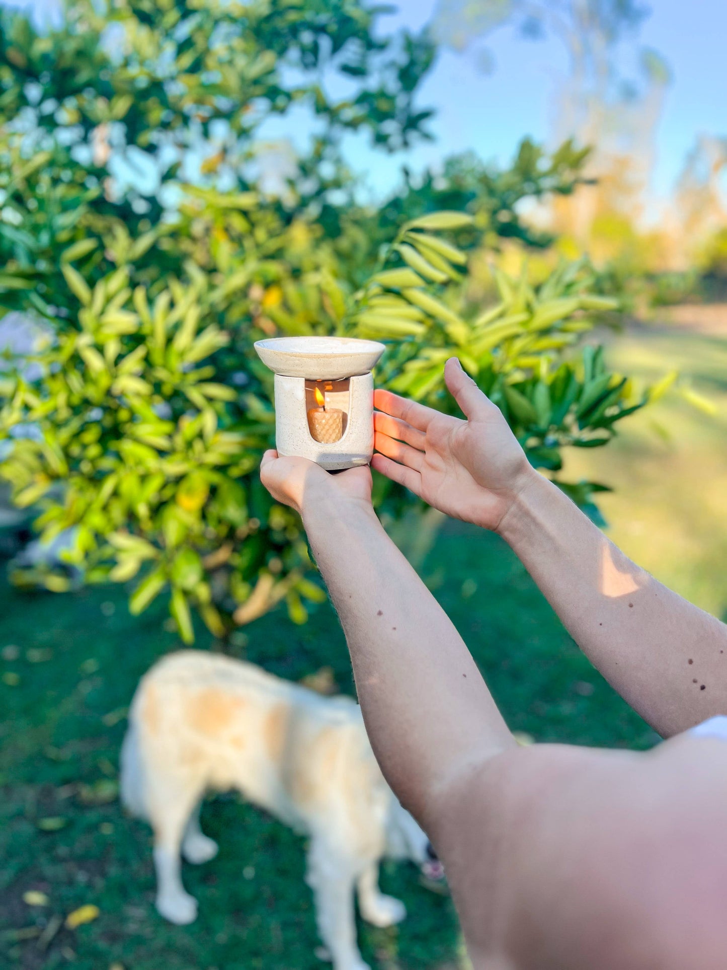 Handmade Ceramic Oil Burner