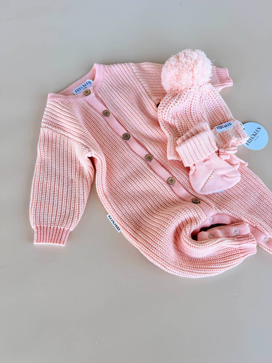 Chunky Full Romper - Sweetpea