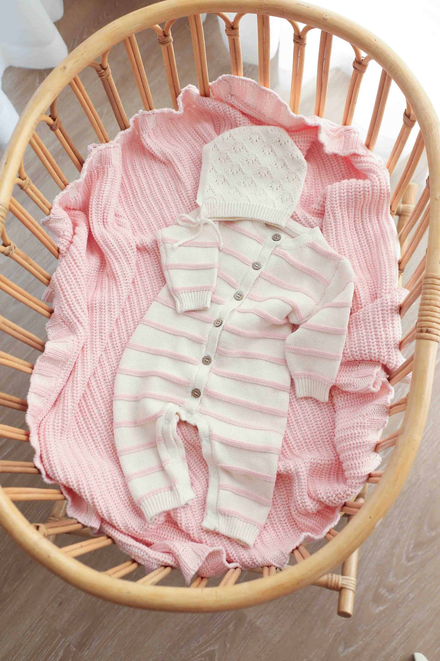 Mila Pointelle Bonnet | Snow