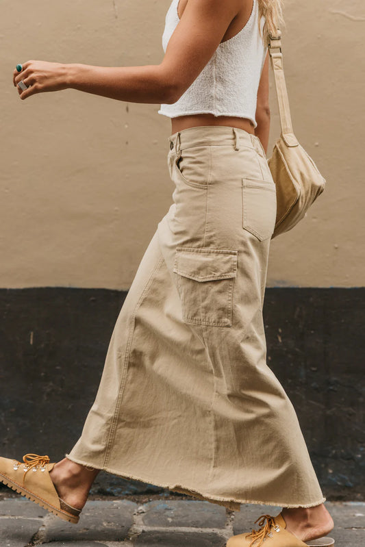 Dune Cargo Midi Skirt