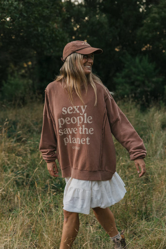 Sexy People Save The Planet Jumper | Unisex