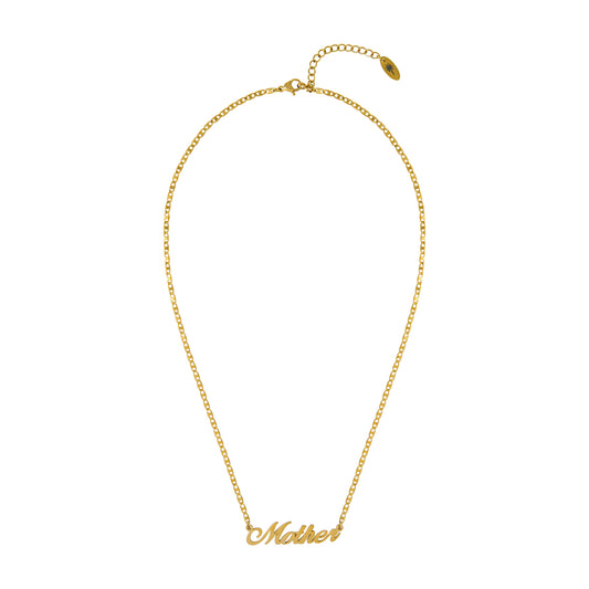 Mother Necklace | 18k Gold Plated