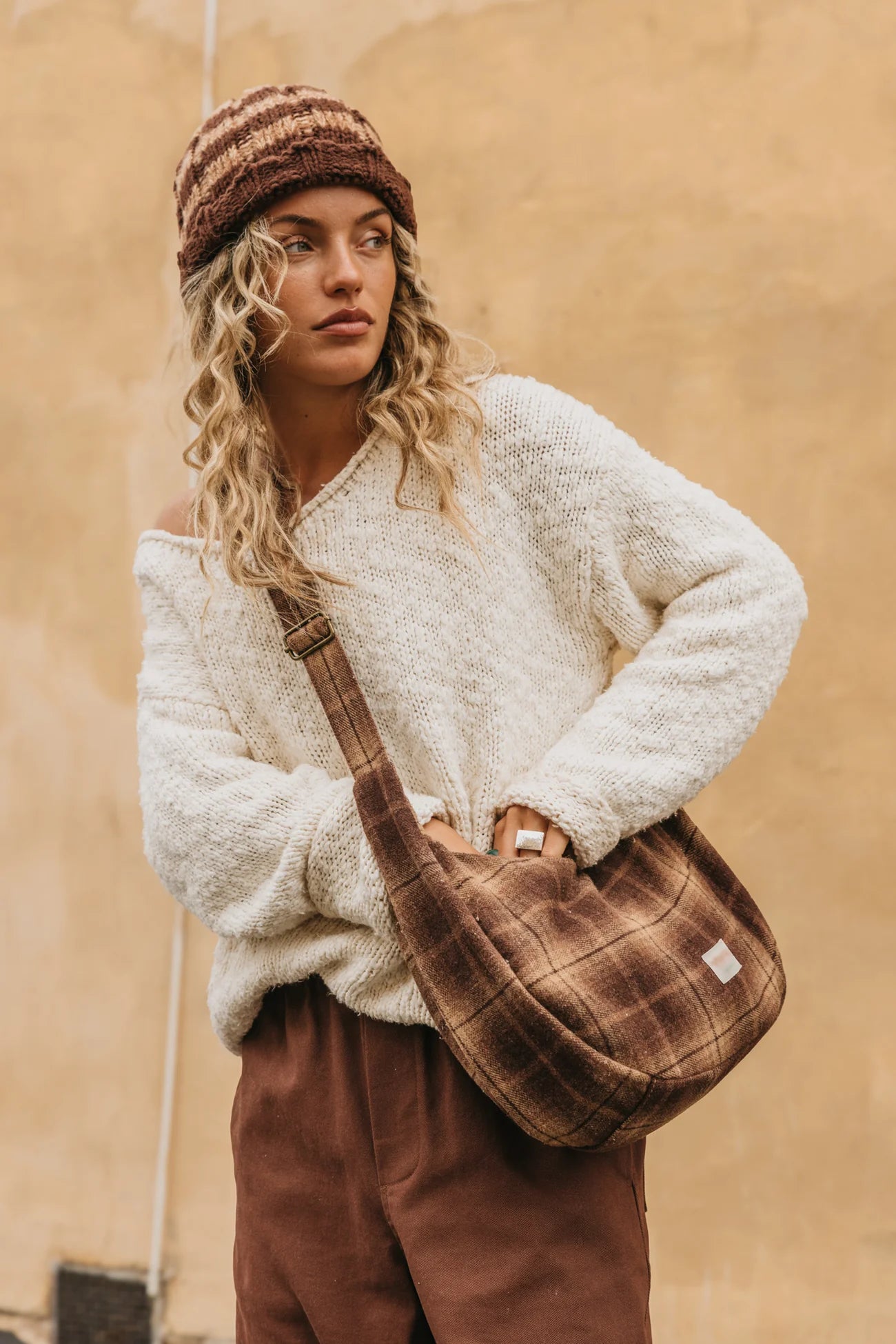 Sierra Off-Shoulder Knit  | Unisex