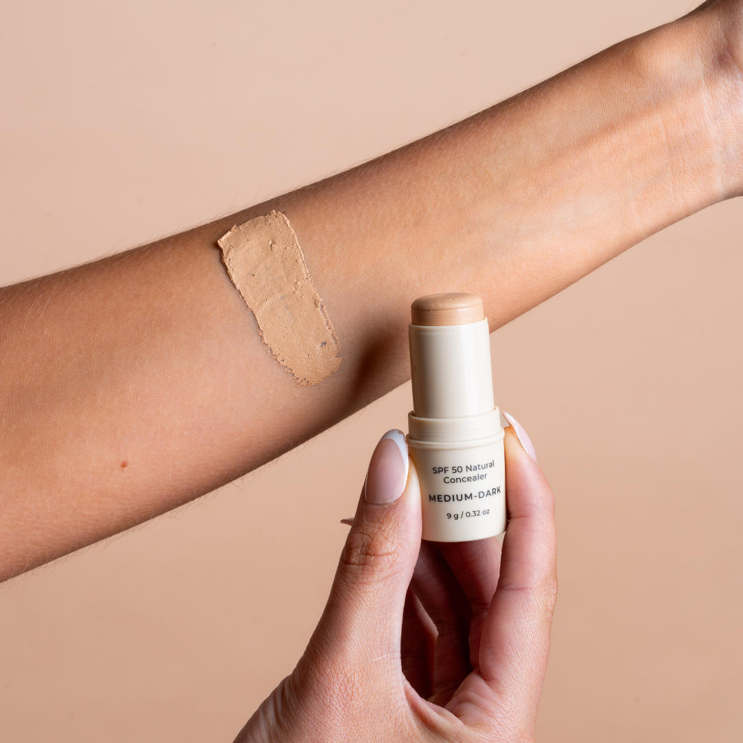 SPF 50 Natural Concealer: Medium-Dark