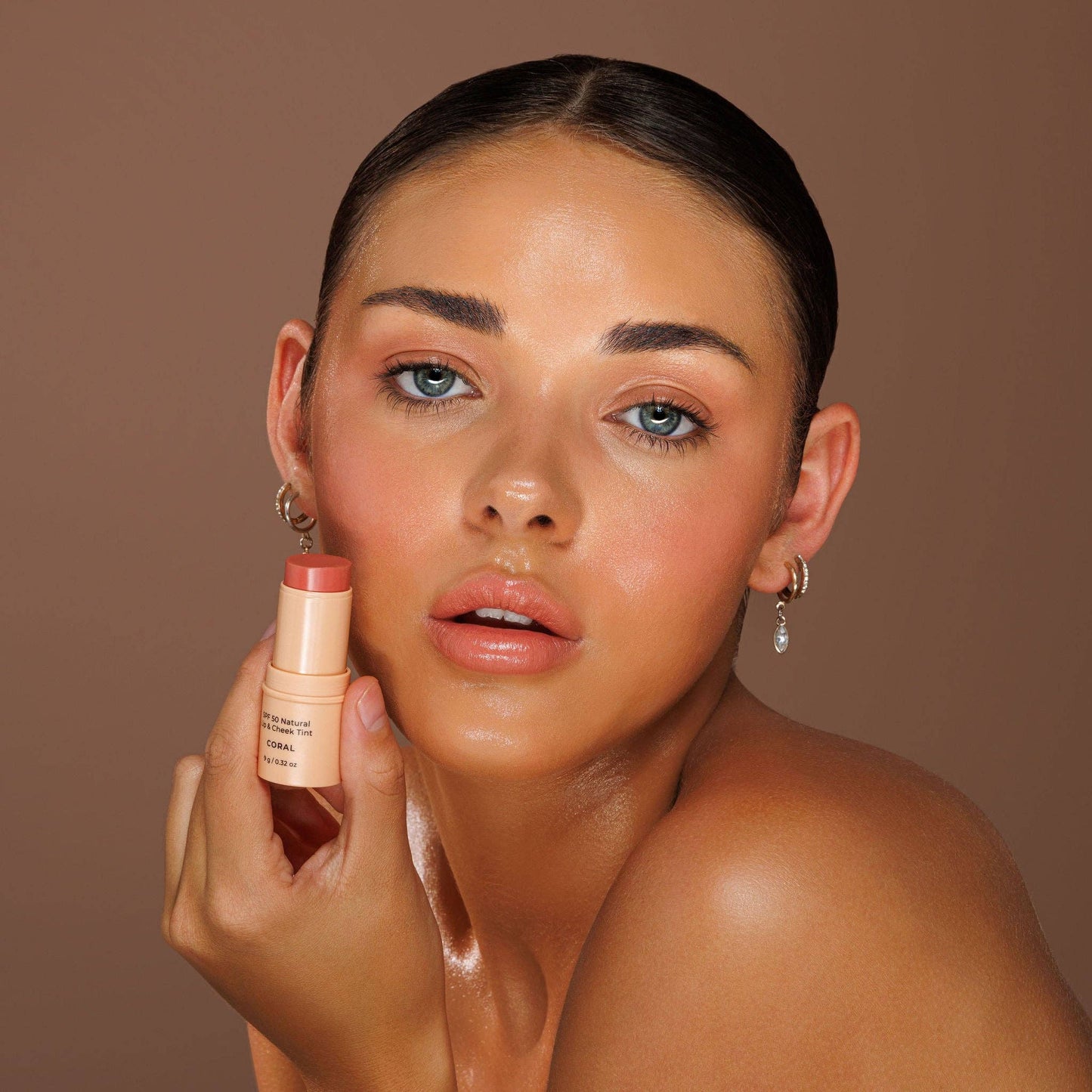 SPF 50 Natural Lip & Cheek Tint: Coral