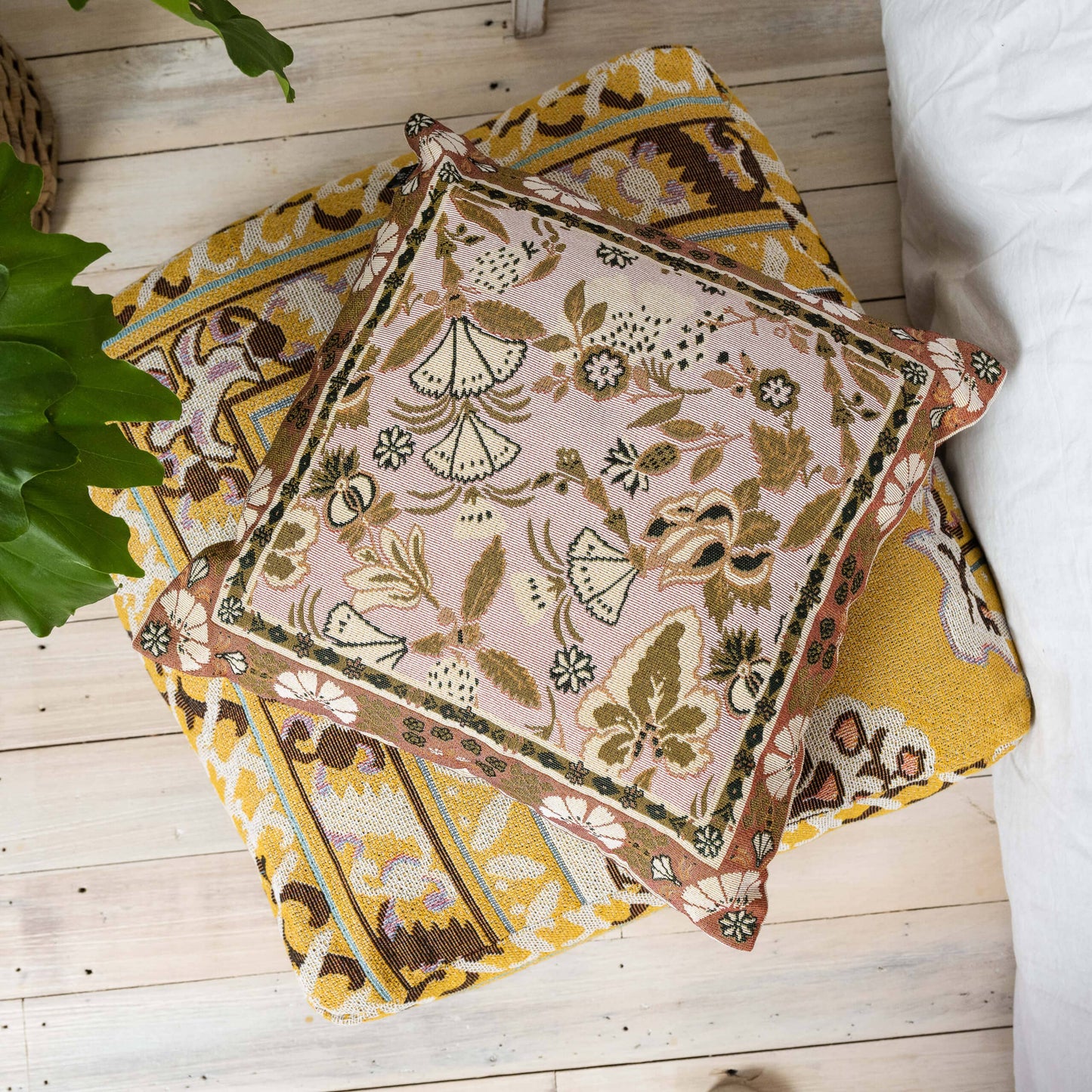 'Eleanor Rigby' Woven Scatter Cushion Cover