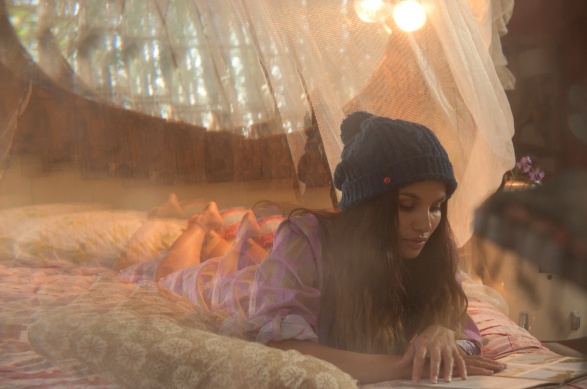 The Consciousness Beanie - Speckled Blue: Blue