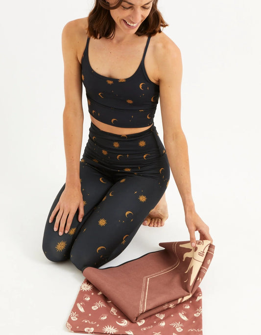 Travel Yoga Mat Ceremony Cinnamon 1mm