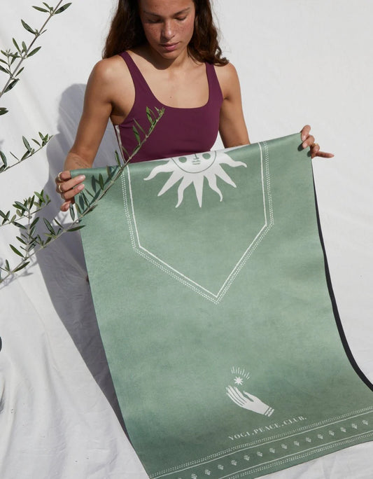 Travel Yoga Mat Ceremony Sage 1mm