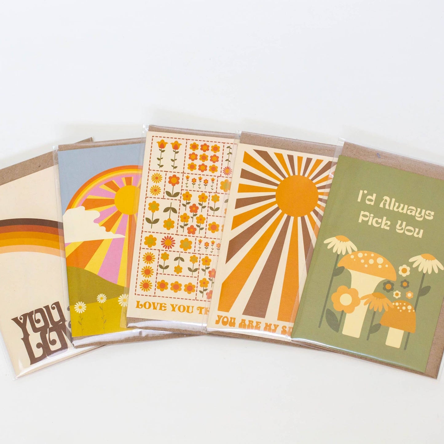 You Are Loved - Retro Vintage Greeting Card