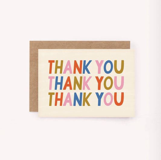 Thank You Bold Mini Card - Thanks | Appreciation | Gratitude