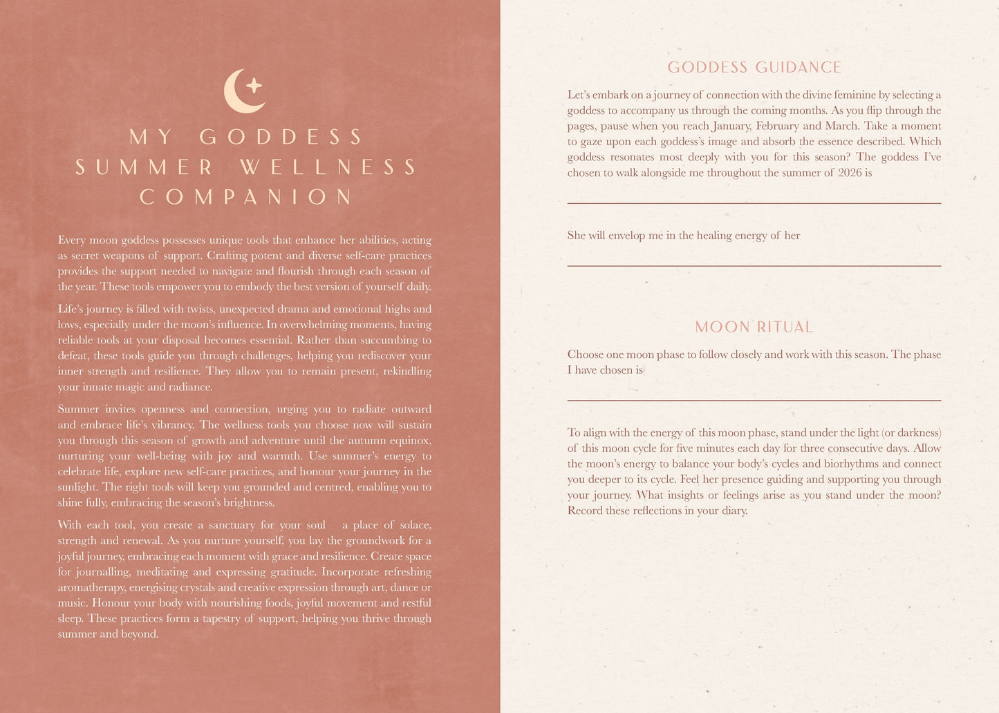 2026 Moon Goddess Diary