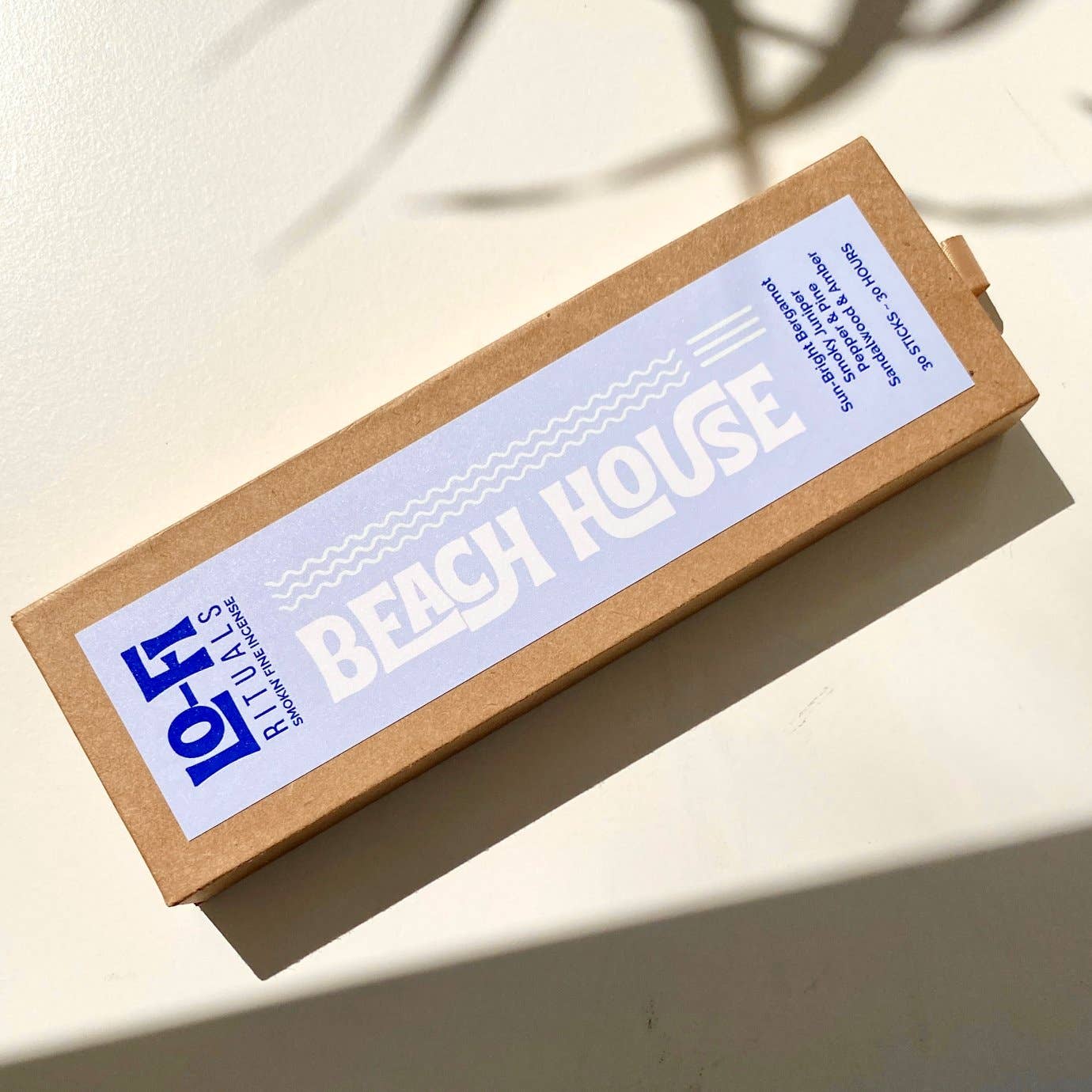 BEACH HOUSE | Incense | Bergamot, Smoky Juniper & Amber