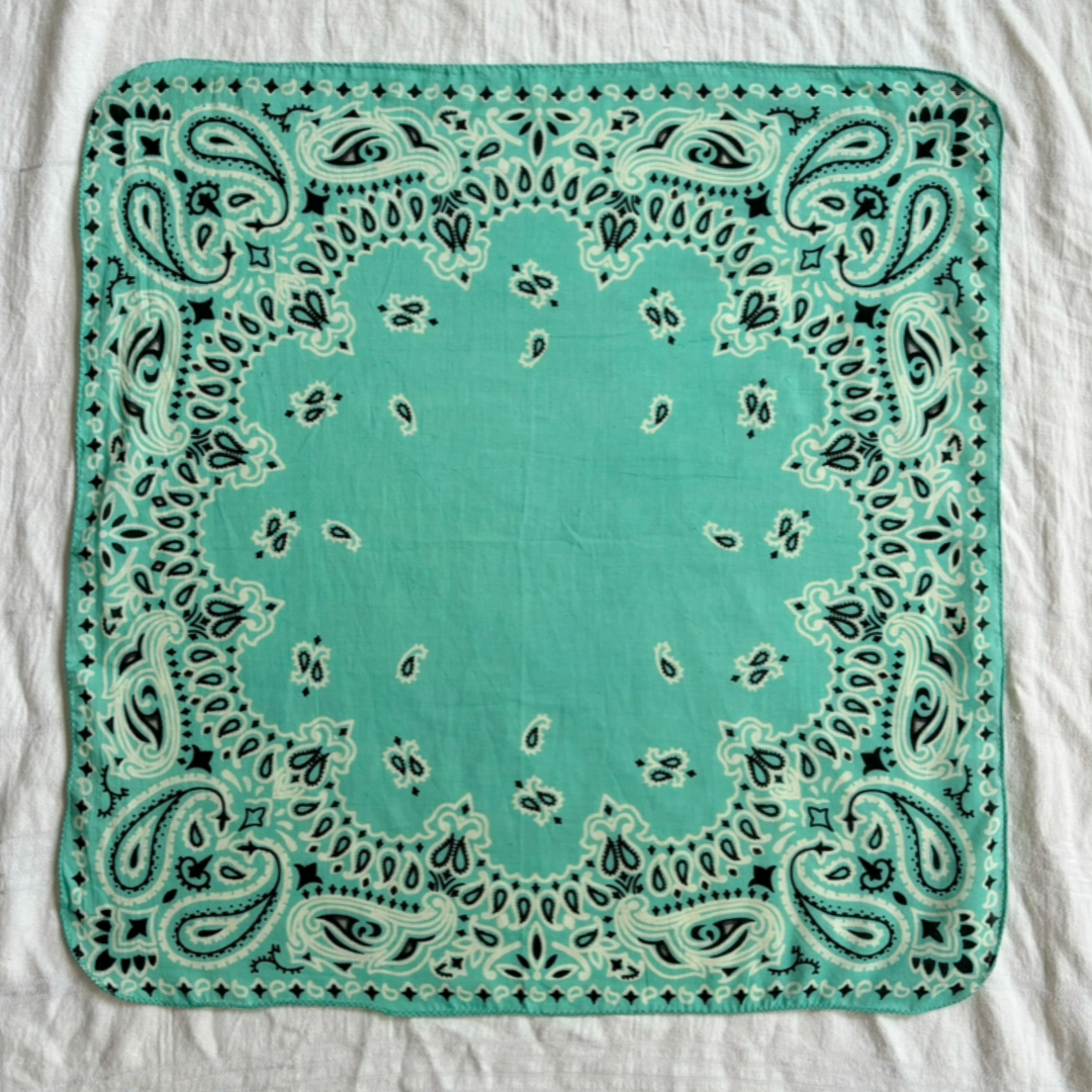 Bandana Scarf - Seafoam