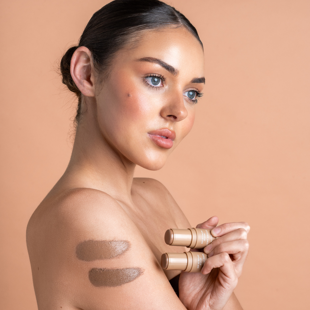 SPF 50 Natural Bronzer: Light-Medium