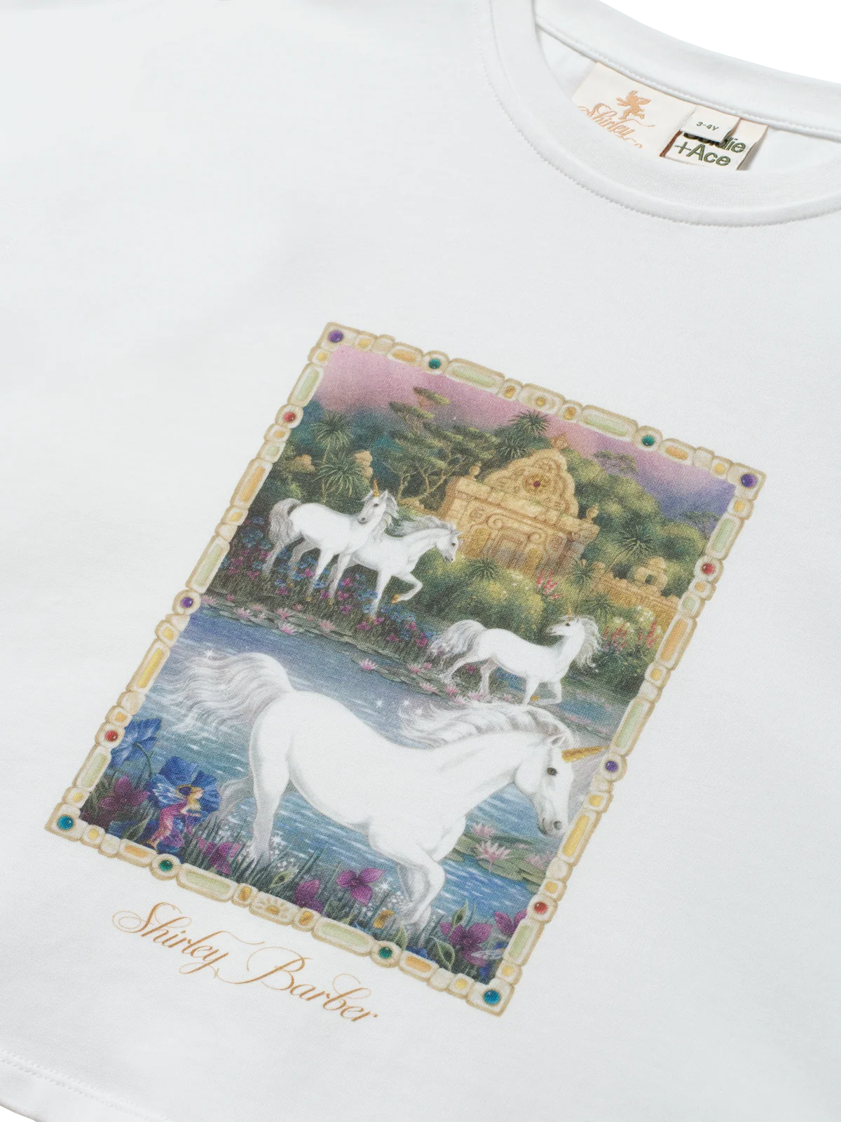 Shirley Barber Unicorn Oversized T-Shirt