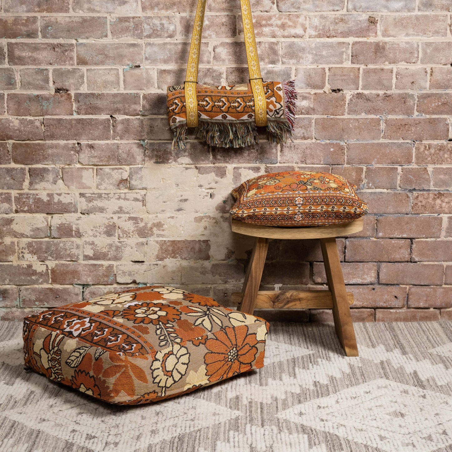 'Penny Lane' Woven Scatter Cushion Cover