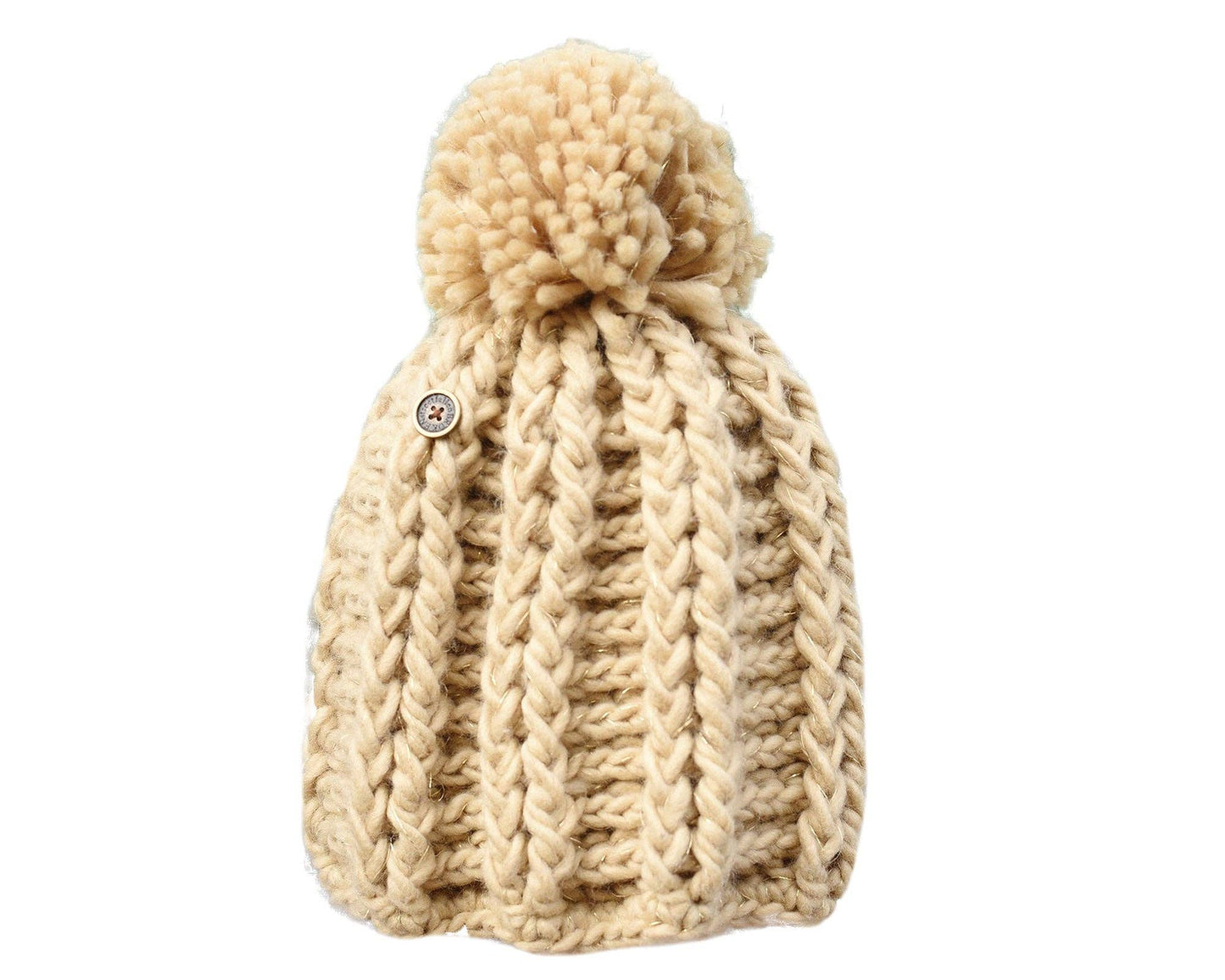 The Shooting Star Beanie - Kids - Beige: Tan / KIDS