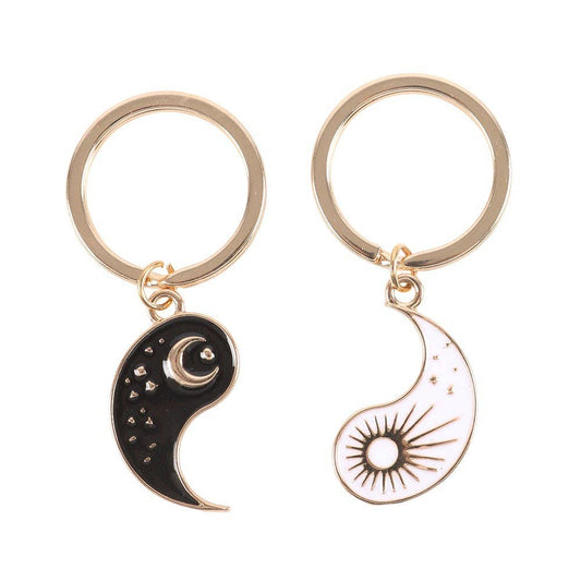 Yin Yang Best Friend Keyrings