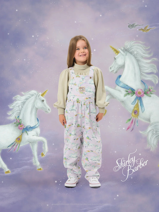 Shirley Barber Unicorn Overalls
