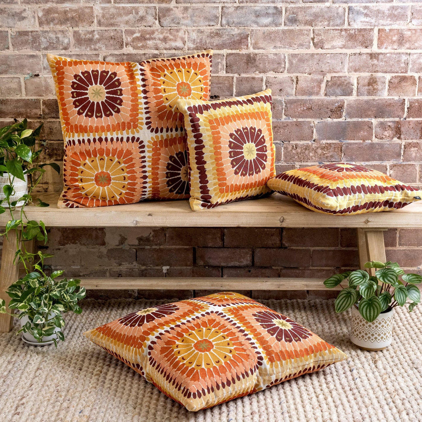 'Eight Days a Week' Scatter Cushion Cover: