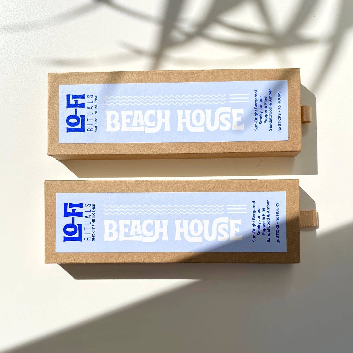 BEACH HOUSE | Incense | Bergamot, Smoky Juniper & Amber