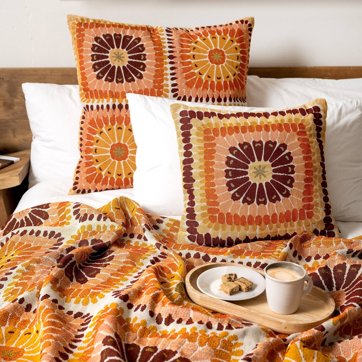 'Eight Days a Week' Scatter Cushion Cover: