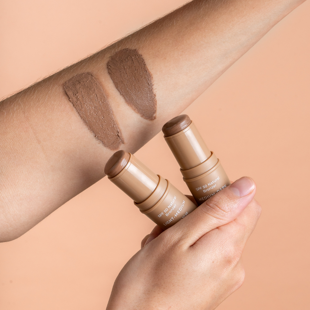 SPF 50 Natural Bronzer: Light-Medium